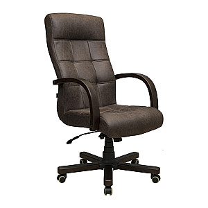 Крісло Вірджинія Комплектація Вуд Горіх Механізм M-2 (Anyfix) Оббивка Амелі Чоко