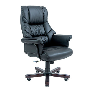 Крісло Richman Конгрес Вуд M-2 Широкий (Anyfix Wide) Чорний