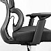 Крісло Richman Баланс Про Пластик Synchro Сітка Чорна