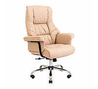 Крісло Richman Конгрес Хром M-2 Широкий (Anyfix Wide) Бежевий