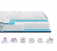 Матрац Highfoam Largo Relax New скрутка, розмір 160x190 см