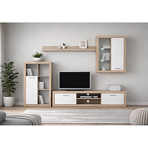 Вітальня Сансет, дуб сонома / німфея альба з підсвіткою, ВМК